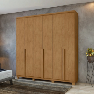 Guarda-Roupa Lopas 6 Portas 2,30m